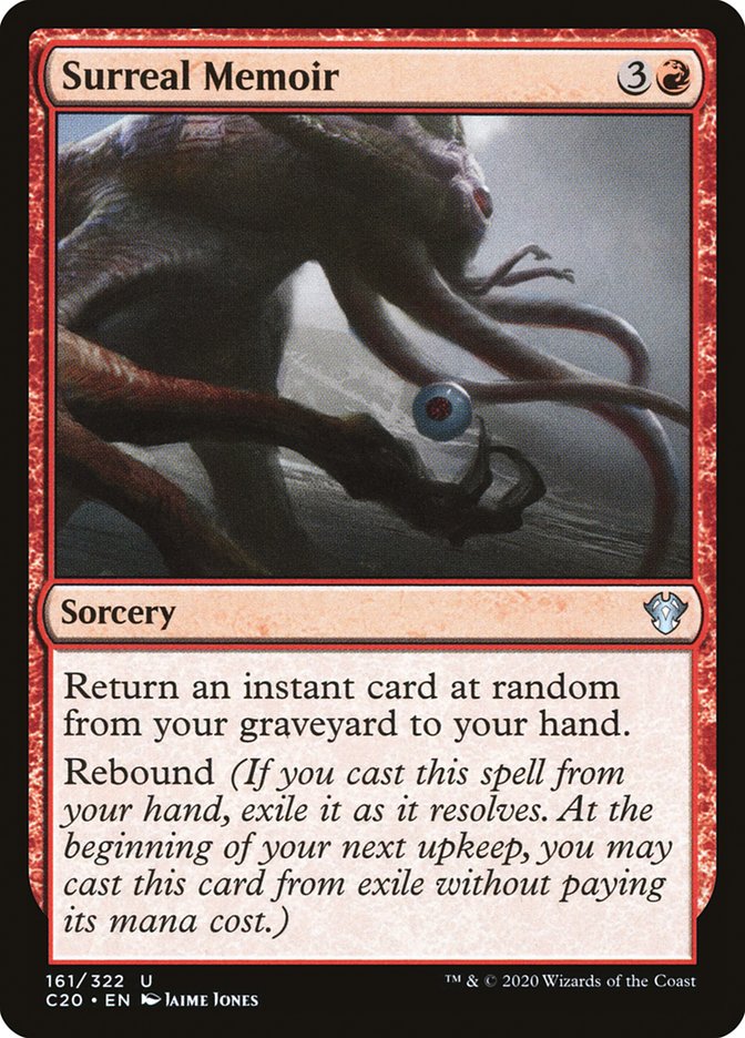 Surreal Memoir [Commander 2020] Magic: The Gathering