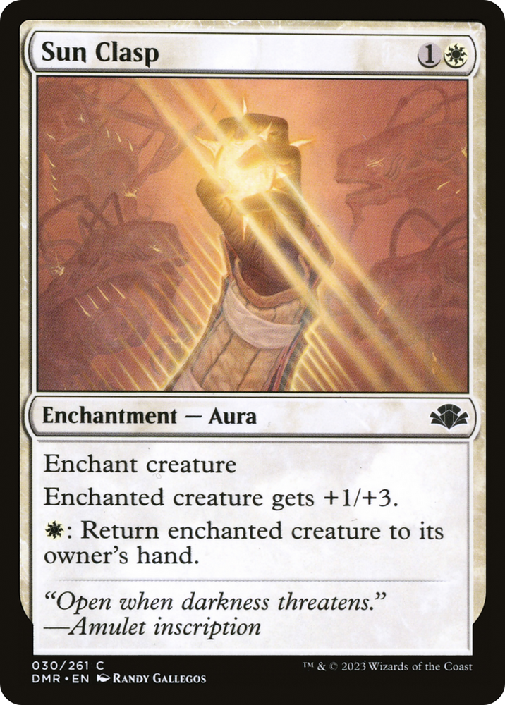 Sun Clasp [Dominaria Remastered] Magic: The Gathering