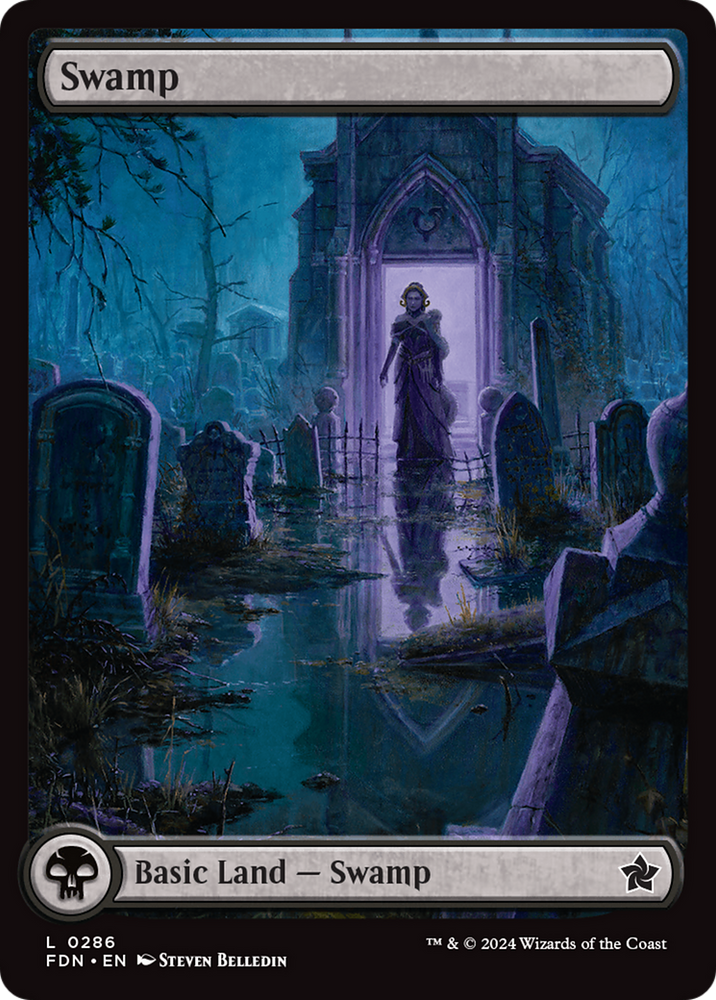Swamp (0286) [Foundations] Magic: The Gathering