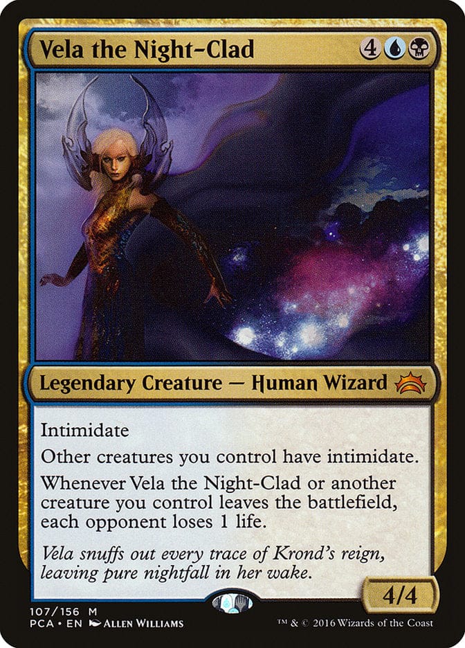 Vela the Night-Clad [Planechase Anthology] Magic: The Gathering