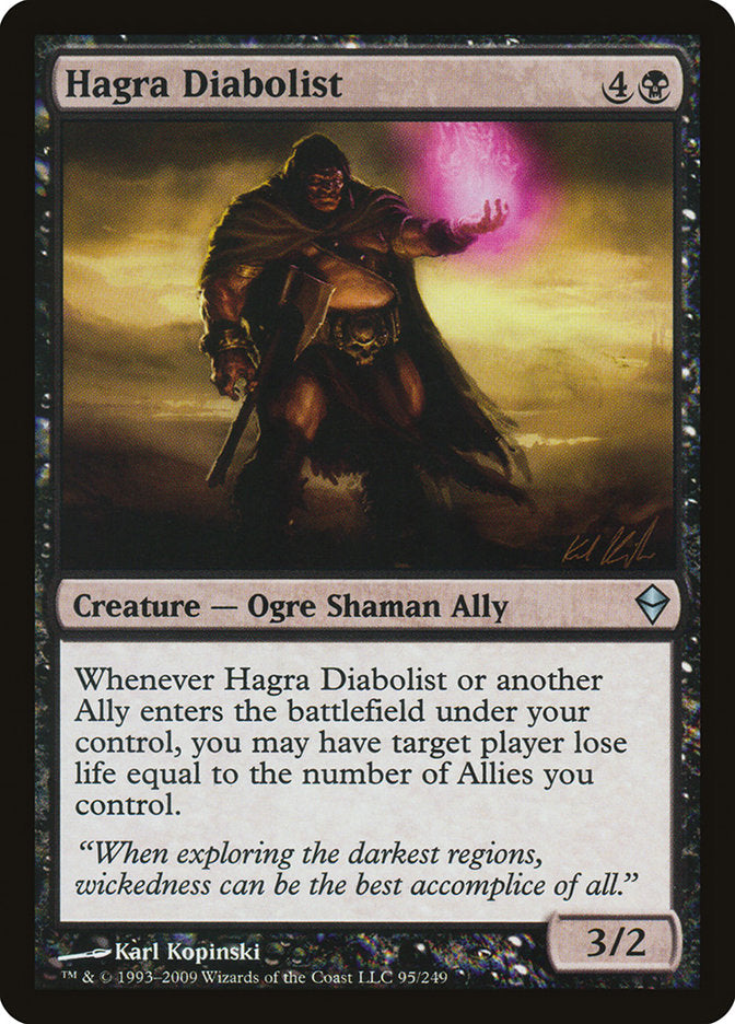 Hagra Diabolist [Zendikar] Magic: The Gathering