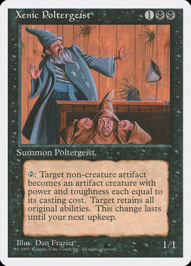 Xenic Poltergeist [Fourth Edition] Magic: The Gathering
