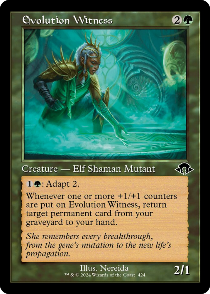 Evolution Witness (Retro) [Modern Horizons 3] Magic: The Gathering