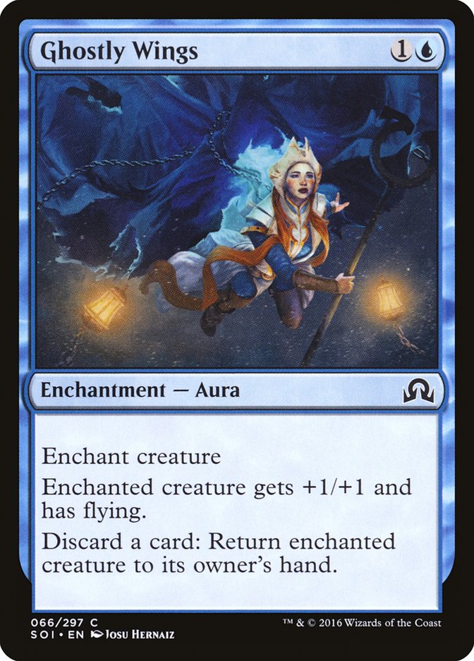 Ghostly Wings [Shadows over Innistrad] Magic: The Gathering