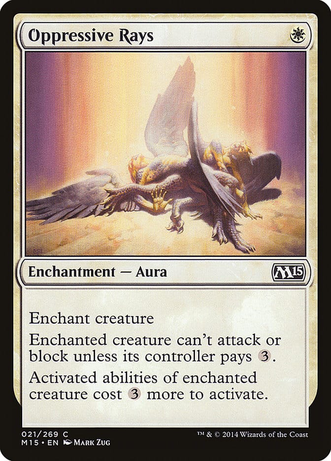 Oppressive Rays [Magic 2015] Magic: The Gathering