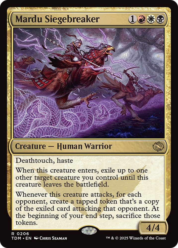 Mardu Siegebreaker [Tarkir: Dragonstorm] Magic: The Gathering