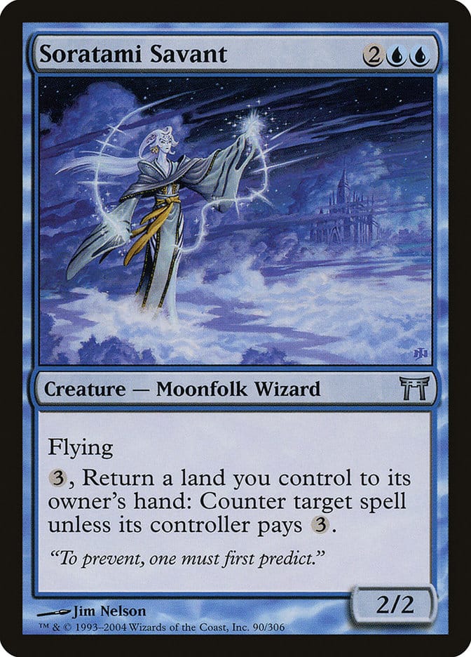 Soratami Savant [Champions of Kamigawa] Magic: The Gathering