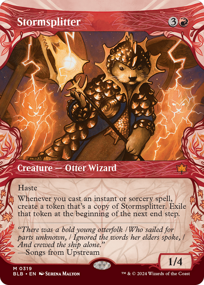 Stormsplitter (Showcase) [Bloomburrow] Magic: The Gathering