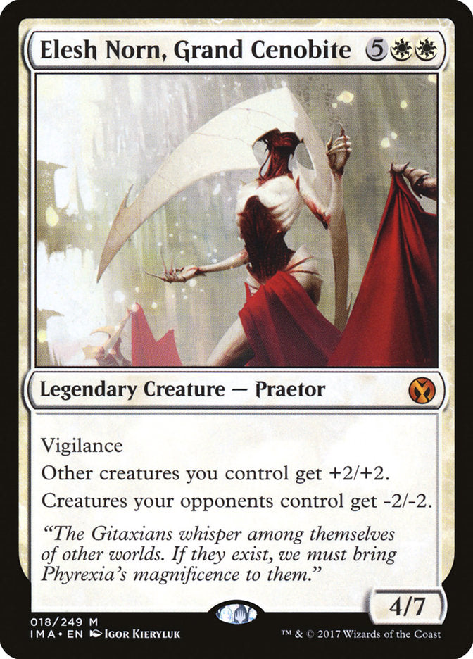 Elesh Norn, Grand Cenobite [Iconic Masters] Magic: The Gathering