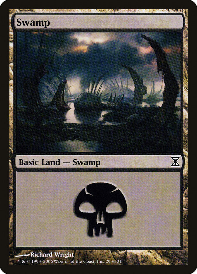 Swamp (293) [Time Spiral] Magic: The Gathering