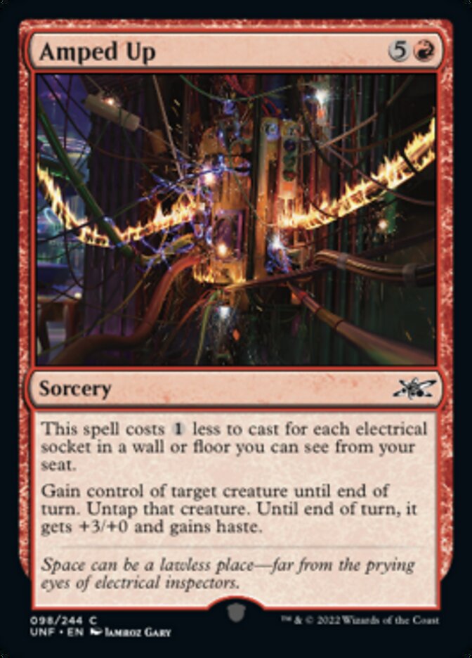 Amped Up [Unfinity] Magic: The Gathering
