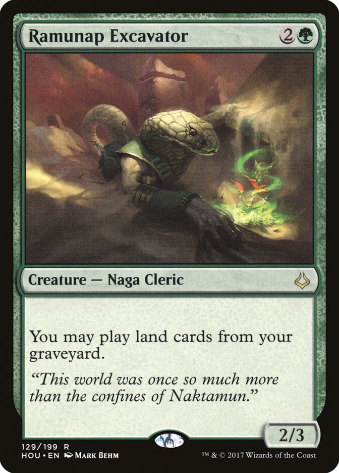 Ramunap Excavator [Hour of Devastation] Magic: The Gathering