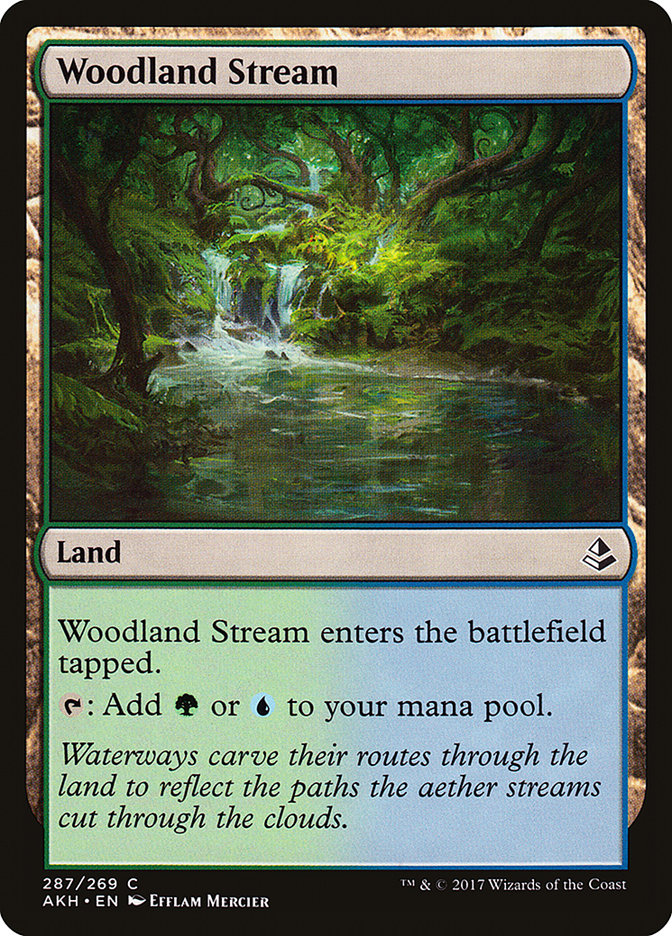 Woodland Stream [Amonkhet] Magic: The Gathering