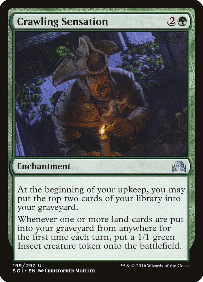 Crawling Sensation [Shadows over Innistrad] Magic: The Gathering
