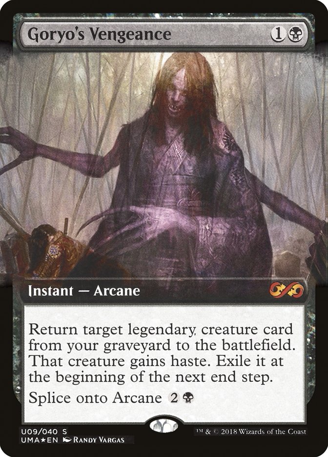 Goryo's Vengeance (Topper) [Ultimate Masters Box Topper] Magic: The Gathering
