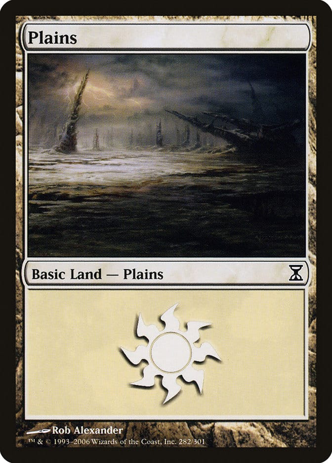 Plains (282) [Time Spiral] Magic: The Gathering