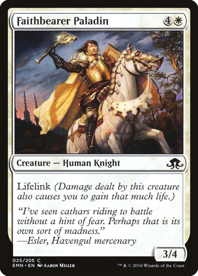 Faithbearer Paladin [Eldritch Moon] Magic: The Gathering