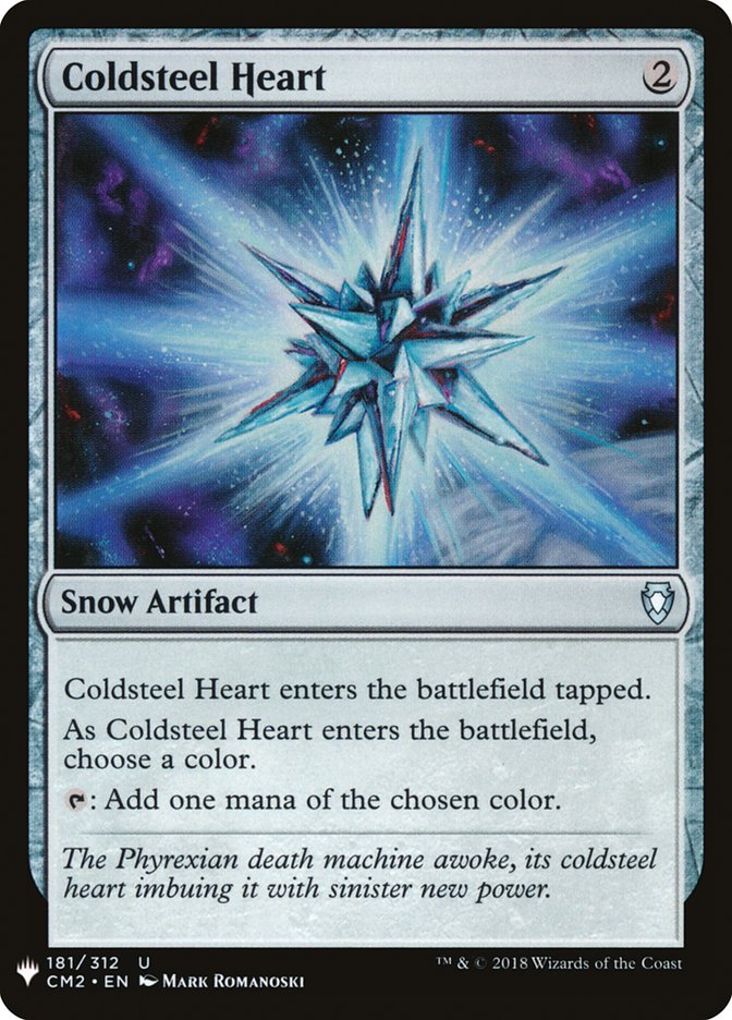 Coldsteel Heart [Mystery Booster] Magic: The Gathering