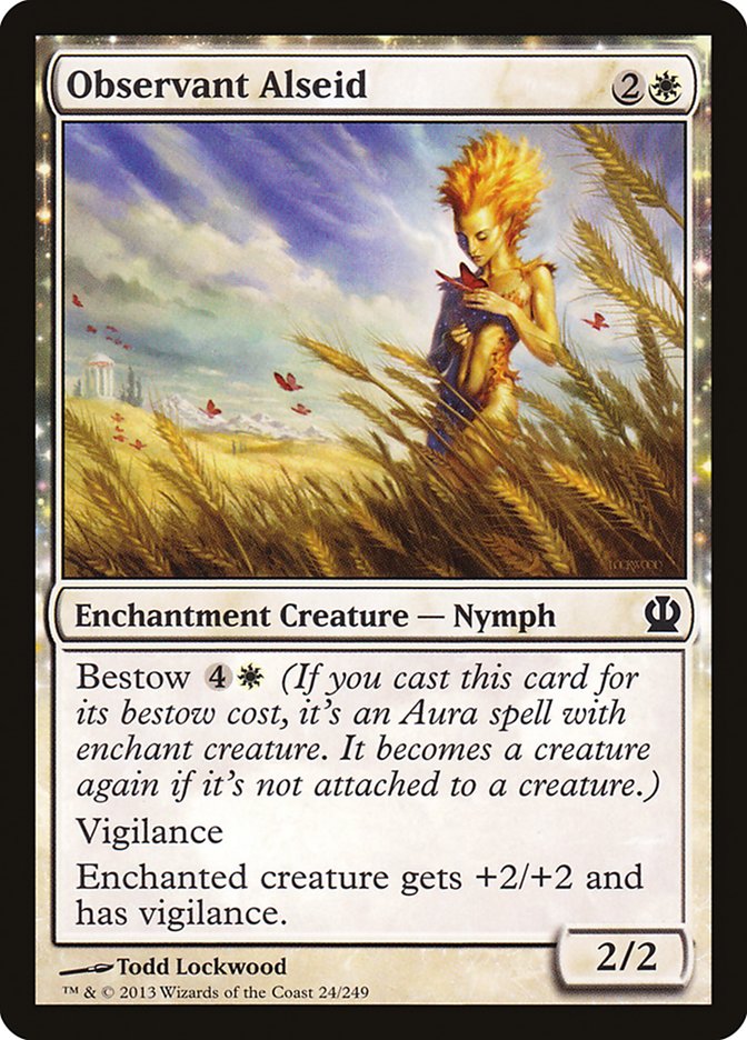 Observant Alseid [Theros] Magic: The Gathering