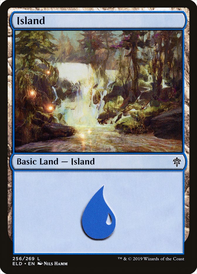 Island (256) [Throne of Eldraine] Magic: The Gathering