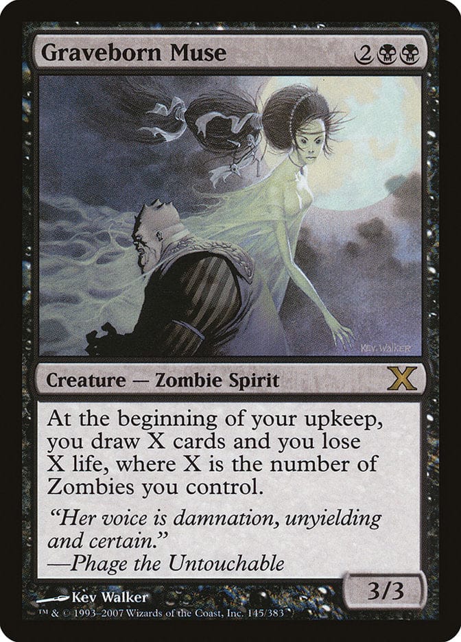 Graveborn Muse [Tenth Edition] Magic: The Gathering