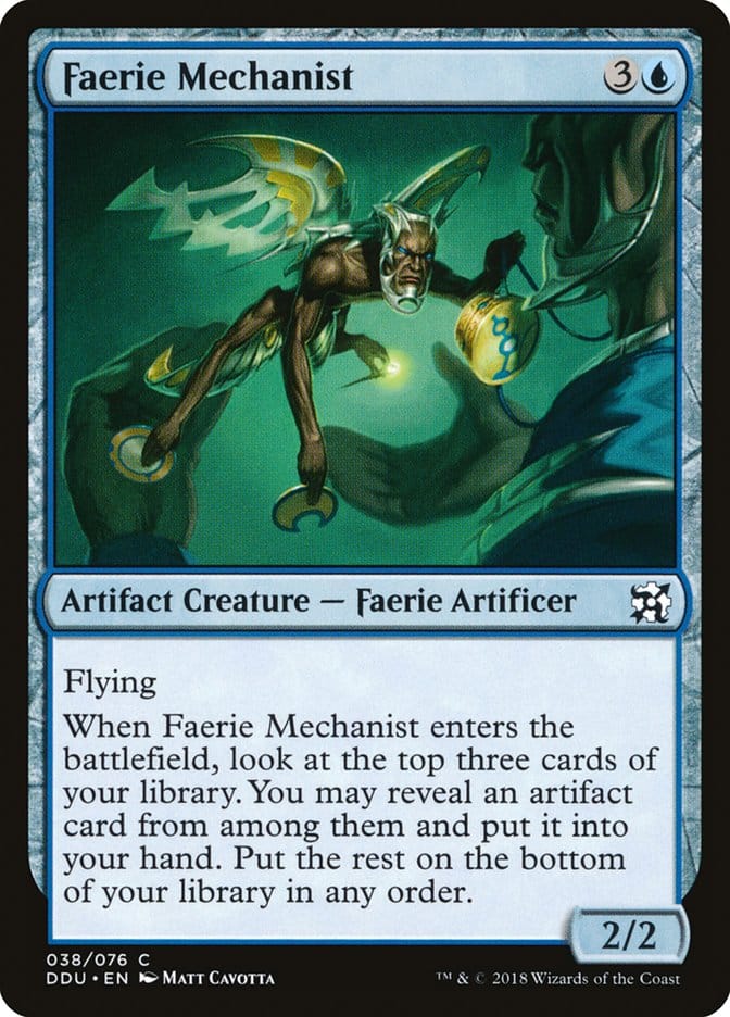 Faerie Mechanist [Duel Decks: Elves vs. Inventors] Magic: The Gathering