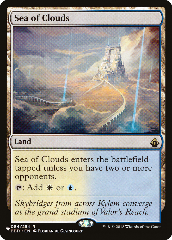 Sea of Clouds [The List] Magic: The Gathering