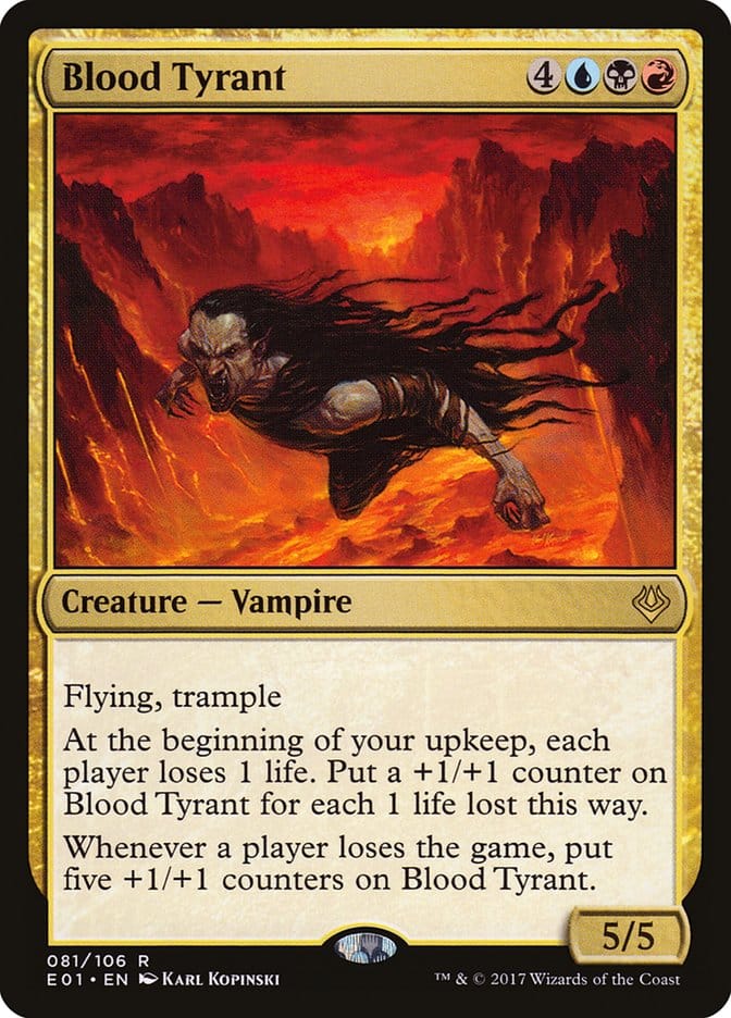 Blood Tyrant [Archenemy: Nicol Bolas] Magic: The Gathering