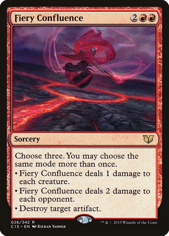 Fiery Confluence [Commander 2015] Magic: The Gathering