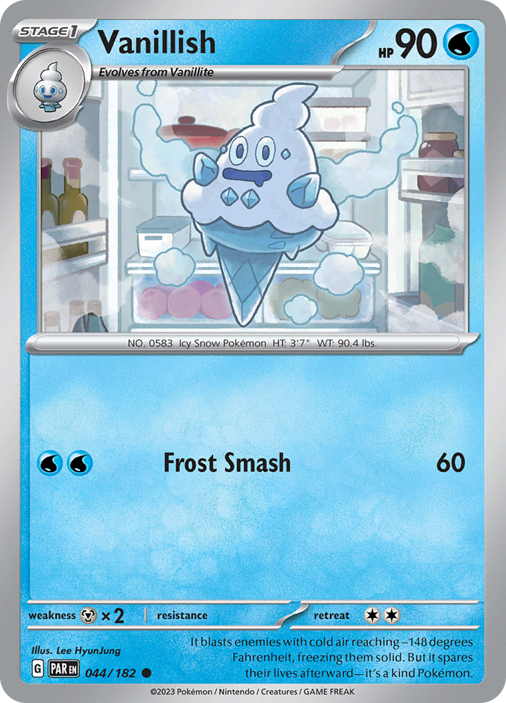 Vanillish (044/182) [Scarlet & Violet: Paradox Rift] Pokémon