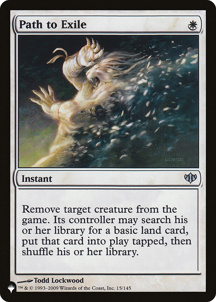 Path to Exile [Secret Lair: Angels] Magic: The Gathering