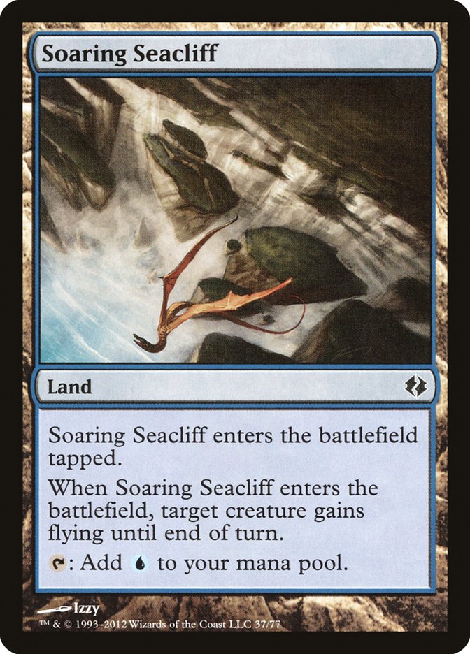 Soaring Seacliff [Duel Decks: Venser vs. Koth] Magic: The Gathering