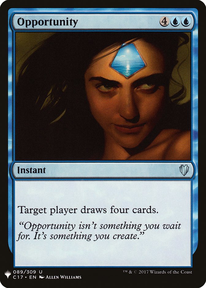 Opportunity [Mystery Booster] Magic: The Gathering