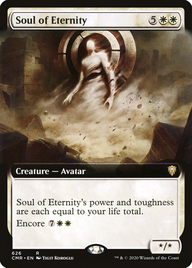 Soul of Eternity (Extended Art) [Commander Legends] Magic: The Gathering