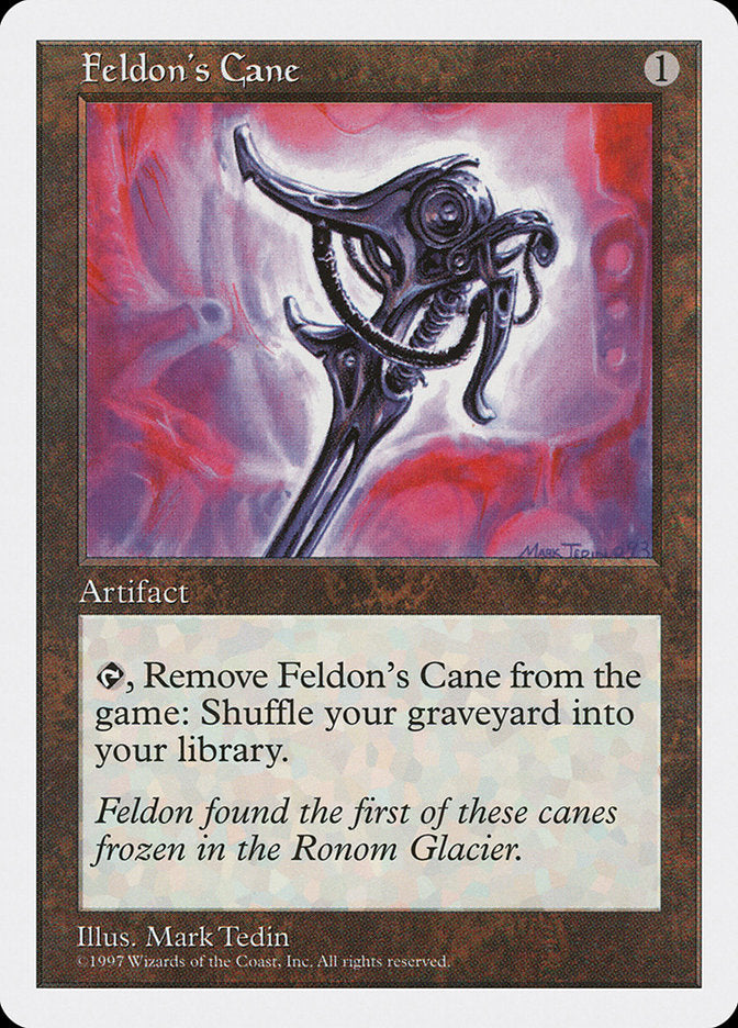 Feldon's Cane [Fifth Edition] Magic: The Gathering