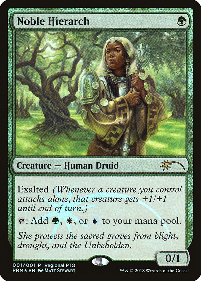 Noble Hierarch (Regional PTQ) [Pro Tour Promos] Magic: The Gathering
