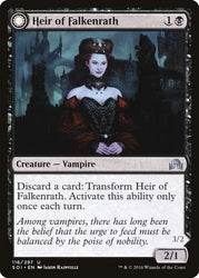 Heir of Falkenrath // Heir to the Night [Shadows over Innistrad] Magic: The Gathering