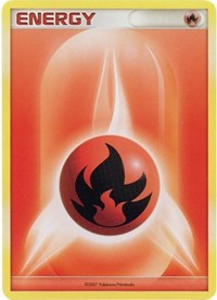 Fire Energy (2007 Unnumbered D P Style) [League & Championship Cards] Pokémon