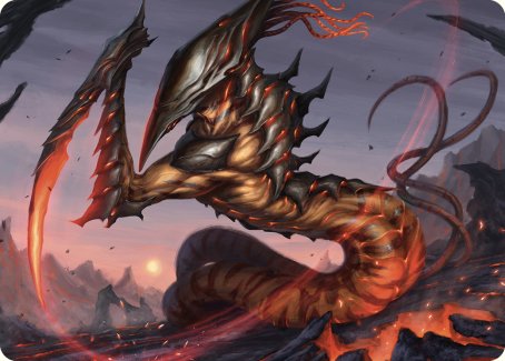 Blade Sliver Art Card [Commander Masters Art Series] Magic: The Gathering