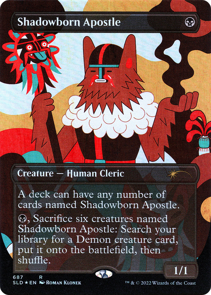 Shadowborn Apostle (687) (Borderless) [Secret Lair Drop Promos] Magic: The Gathering