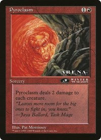 Pyroclasm (Oversized) [Oversize Cards] Magic: The Gathering