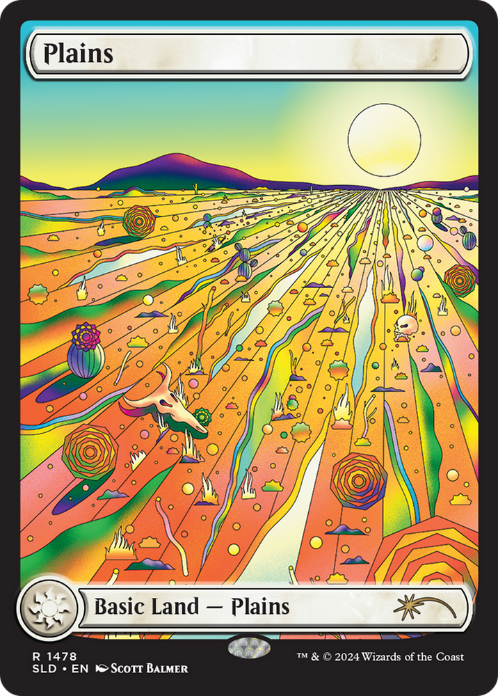 Plains (1478) [Secret Lair Drop Series] Magic: The Gathering