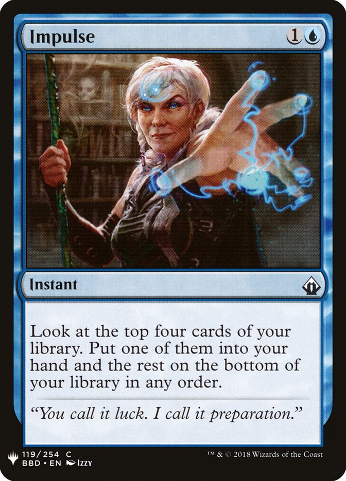 Impulse [Mystery Booster] Magic: The Gathering