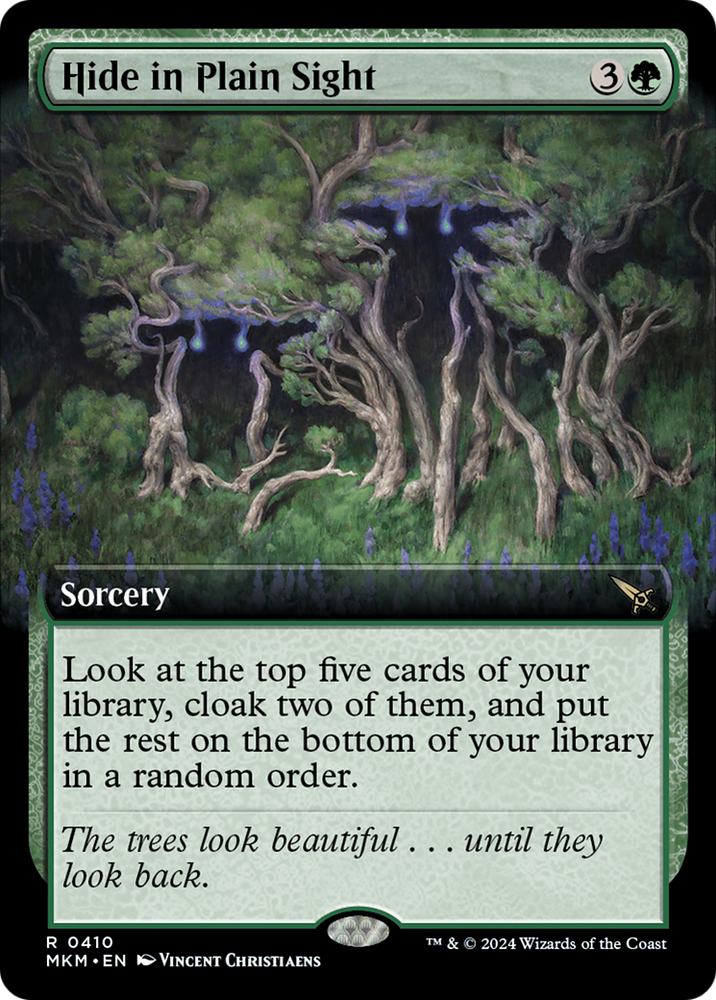 Hide in Plain Sight (Extended Art) [Murders at Karlov Manor] Magic: The Gathering