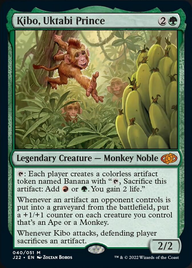 Kibo, Uktabi Prince [Jumpstart 2022] Magic: The Gathering