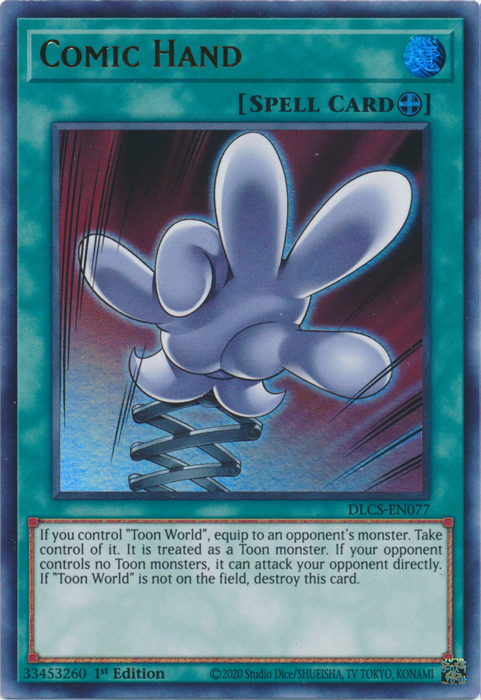 Comic Hand [DLCS-EN077] Ultra Rare - Yugioh Cards For Your TCG Needs!
