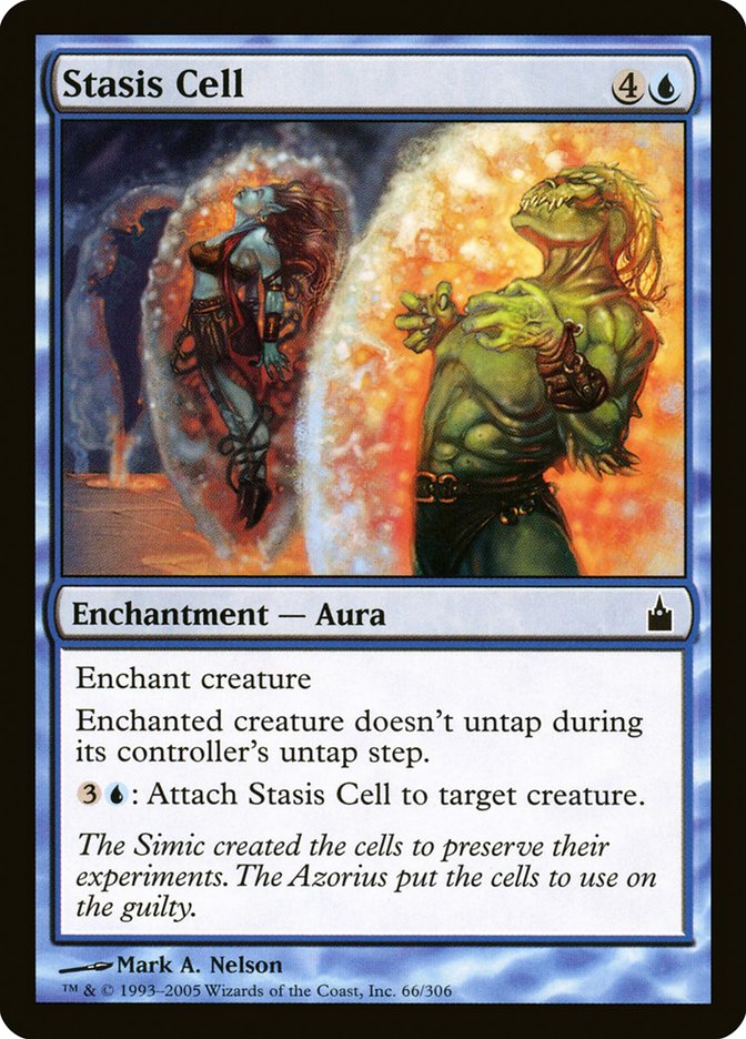 Stasis Cell [Ravnica: City of Guilds] Magic: The Gathering
