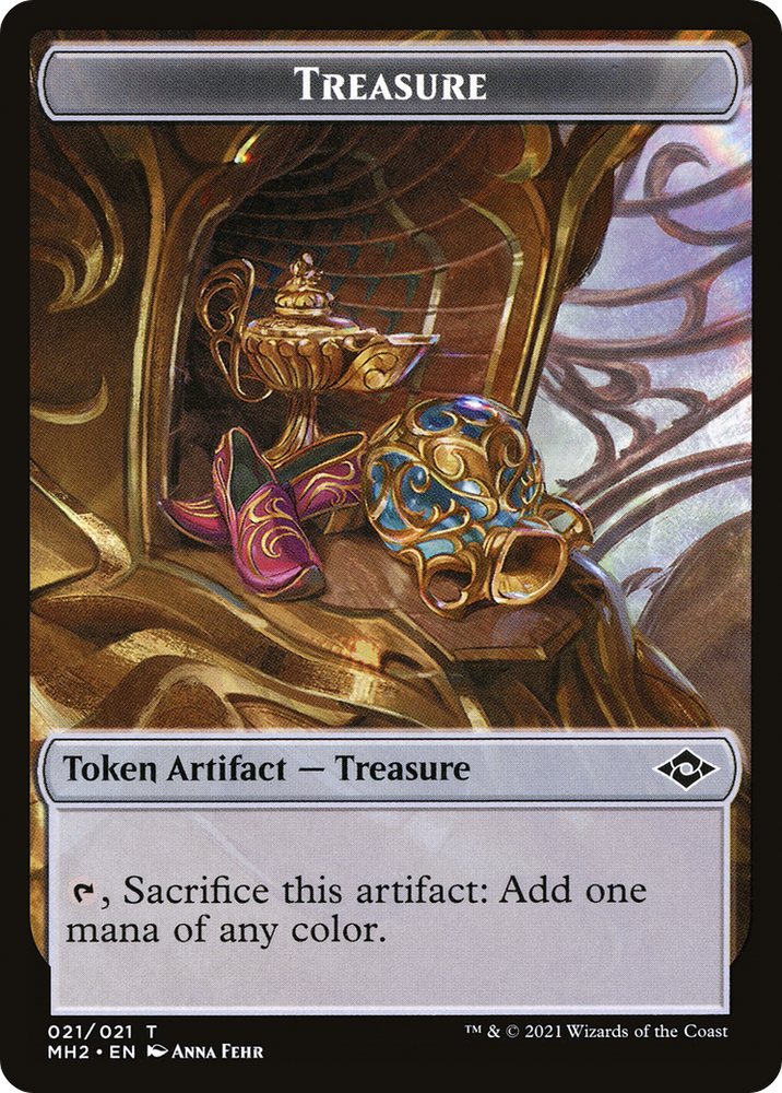 Treasure // Daretti Emblem Double-Sided Token [Secret Lair Drop Series] Magic: The Gathering