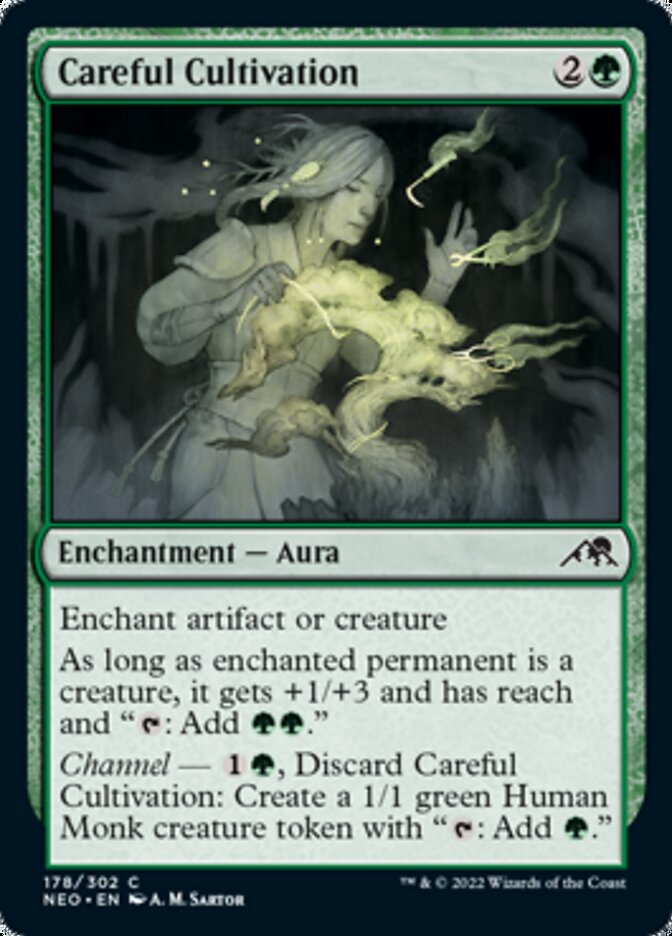 Careful Cultivation [Kamigawa: Neon Dynasty] Magic: The Gathering