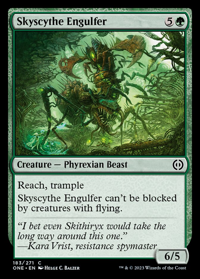 Skyscythe Engulfer [Phyrexia: All Will Be One] Magic: The Gathering